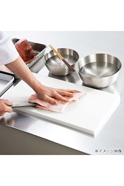 Türkay Polietilen Kesim Tahtası Et Meyve Kesme Levhası 40x25x4 Cm Beyaz