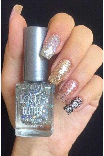 Lollis Glitter (simli) Oje No:106