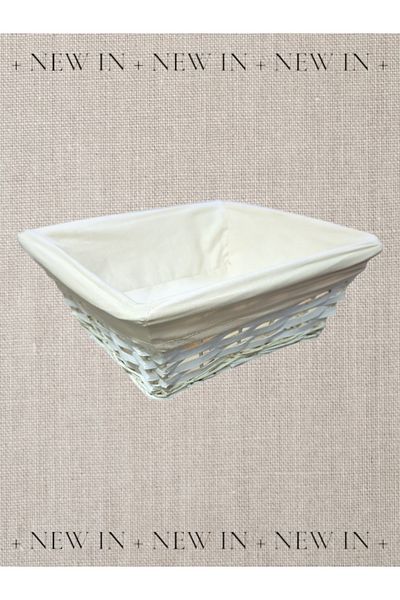 Matar Endüstriyel Mutfak Ekipmanları 23*23cm Wicker Cloth Bread Basket