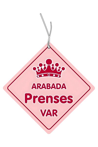 Oasis Life Arabada Prenses Var Tasarımlı Bublegum Sakız Esanslı Ayna Oto Araç...