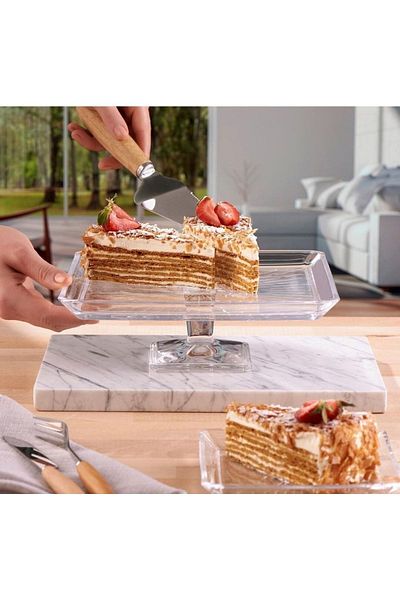 Paşabahçe Madlen Standing Cookie Holder Presentation Holder