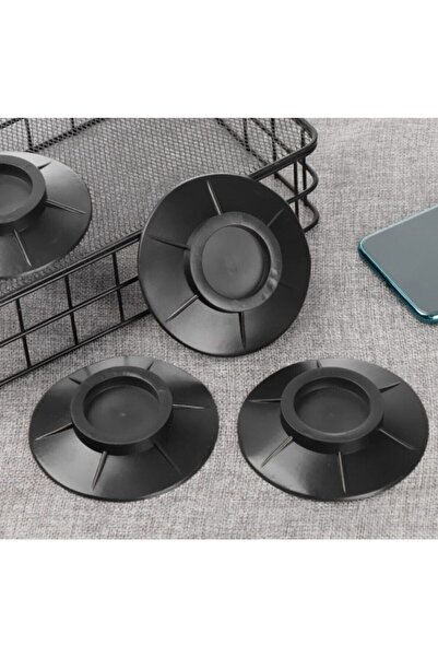 Genel Markalar Çamaşır Makinesi Titreşim Engelleyici Stoper Siyah 4 Lü Set