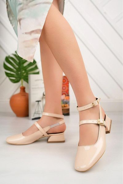 BEB SHOES Pantofi clasici cu toc MARY JANE pentru femei