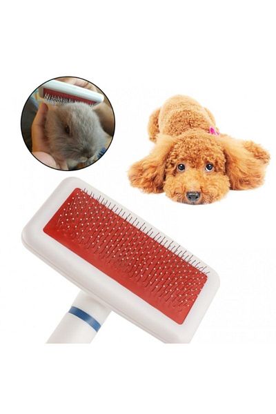 CMT Pet Brush Wire White