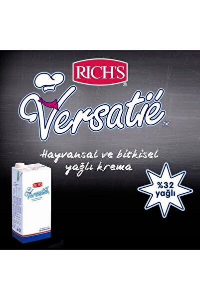 Rich's Versatie Sıvı Krema 1 Lt (ŞEKERSİZ)