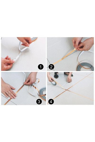 CMT 0.5 cm 50 Meters Gray Strip Tape Between Tiles