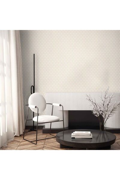 İnci Concept Adawall Omega 23208-2 Altıgen Geometrik Desen Duvar Kağıdı 16,50 M²