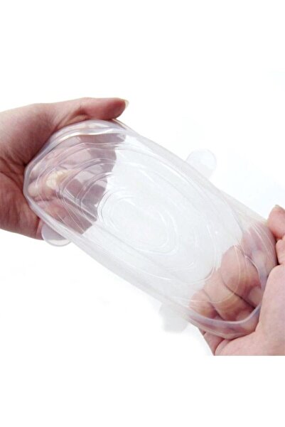 CMT 6 Lı Silikon Streç Kapak Gıda Koruyucu Tencere Tabak Bonesi