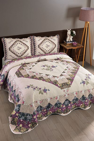 Örtüm Sante Quilted Bedspread - Double