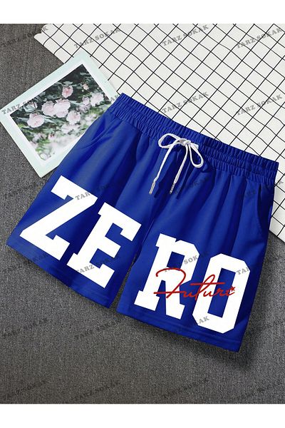 Kalic Studio Pantaloni scurți de vară unisex Y2K Bermude Harajuka Anime Retro KOD-11574