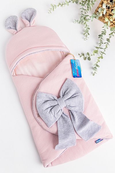 Babymod Baby Girl Swaddle with Bow Decoration