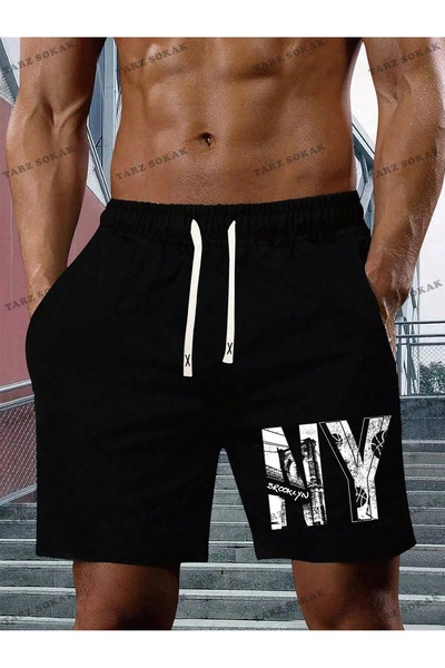 Kalic Studio Pantaloni scurți de vară retro unisex Harajuka Anime Y2K - KOD-1...