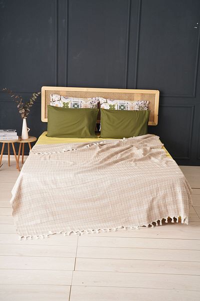 dafne moda Cream Colored Double Cotton Pique