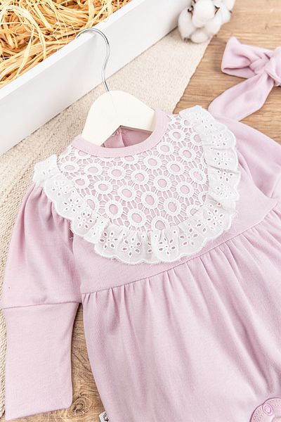 Babymod Baby Girl Jumpsuit with Laced Bandanas