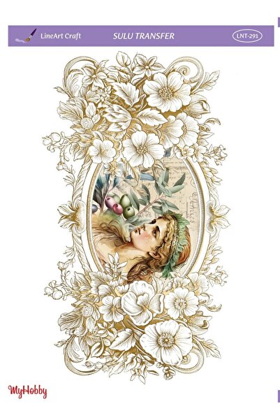 LİNEART Lnt291 Model Transfer Water - 25X35Cm