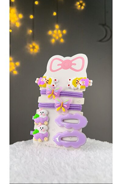 NEHİRDEN 8 Parça Çocuk Toka Seti