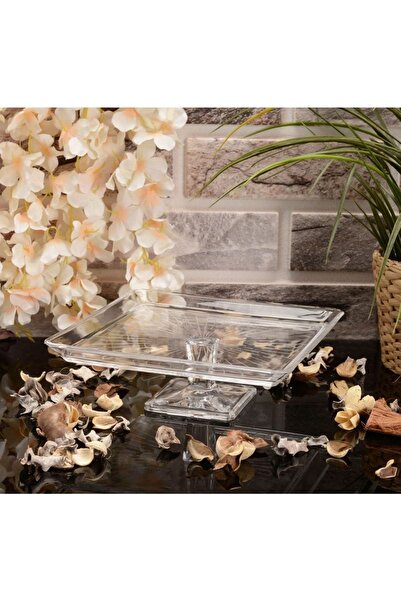 BARMUDO Paşabahçe Madlen Ayaklı Servis Tabağı