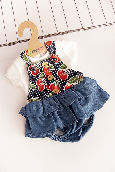 Babymod Salopet Baby Girl Jumpsuit Set