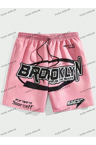 Tarzsokak Y2K Unisex Yaz Şort Bermuda Harajuka Anime Retro KOD-11572