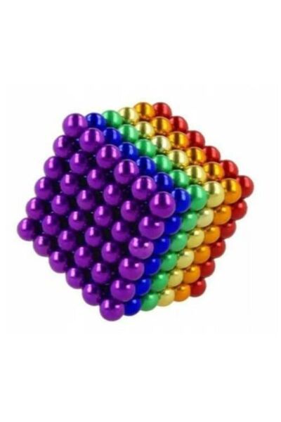 NRC Sihirli Manyetik Toplar Dyum Mıknatıs Küp Bilye 216 Adet Cube Küp Dymium