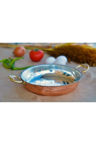 Bakır Concept BAKIR TAVA FIRFIRLI MODEL 17CM