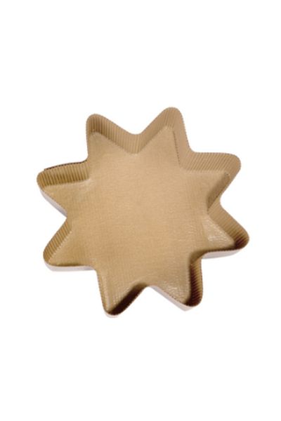 hobs Eight-Pointed Star Shaped Paper Pastry Cake Mold