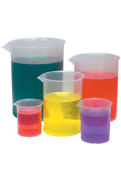 LAB Plastic Beaker Measuring Cup 100 Ml