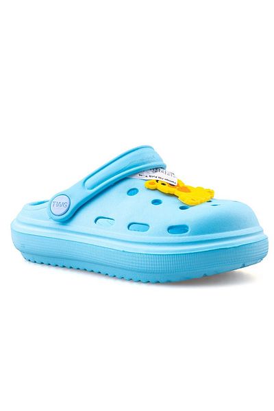 Twingo Boy's Emoji Patterned Sandals - Garden, Beach, Bathroom Slippers