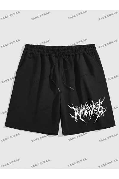 perseusshopping Y2K Pantaloni scurti de vară unisex Harajuka Anime Retro Berm...