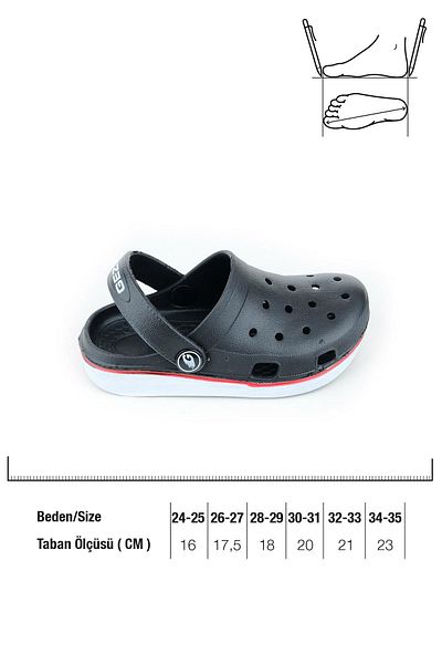 GEZER 12970 Soft Sole Garden Boys' Slippers & Sandals