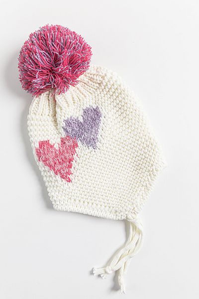 Babymod Heart Patterned Pompom 0-18 Months Baby Girl Beret
