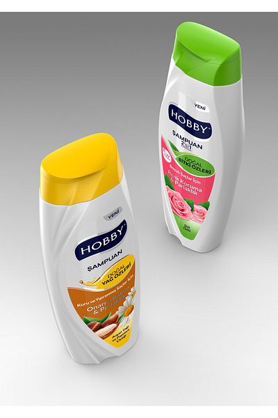Hobby Rose Extract and Argan Oil Chamomile Flower Shampoo 5 X 600 ml