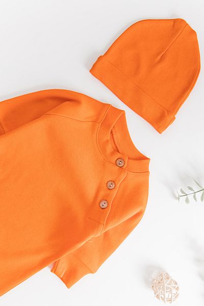 Babymod Baby Boy Rompers - Button Detailed