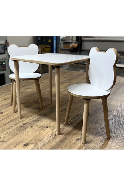 varje Çocuk Masa Sandalye Takımı Aktivite Masası Çalışma Masası 1 Adet Masa 2 Adet Sandalye