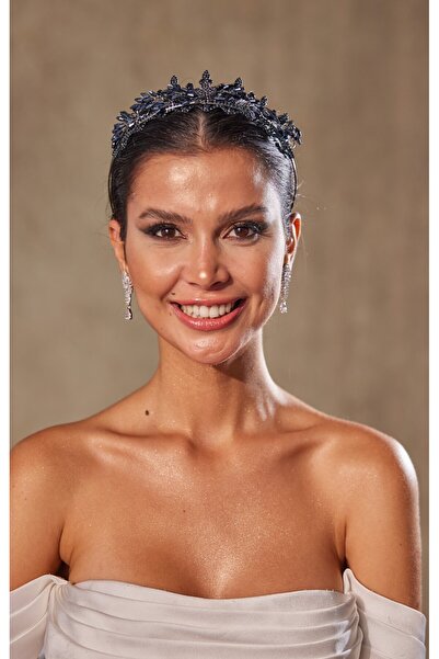 Simay Aksesuar BT594 BİNDALLI TACI ,GELİN TACI