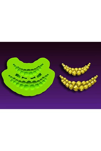 hobs Pendant Silicone Mold Soap Scented Stone Candle Epoxy Mold with 2 Holes