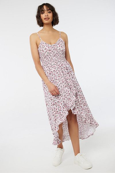 Ardene Tulip Hem Floral Maxi Dress