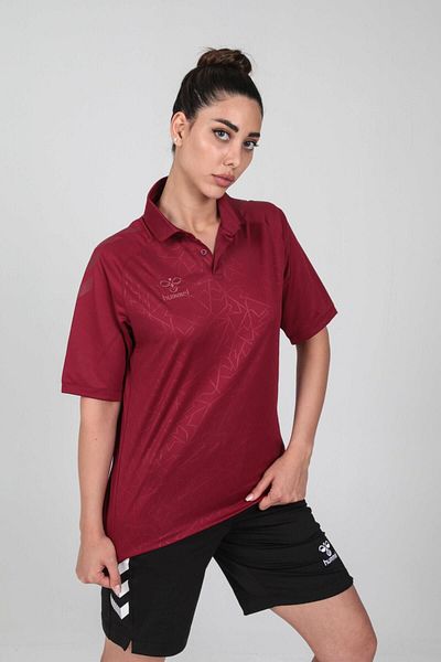 hummel Μπλουζάκι κάμπινγκ Claret Red Dream