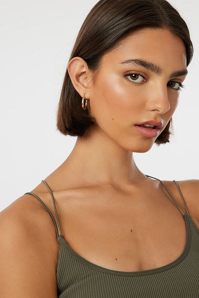 Ardene Ultra Crop Bungee Strap Seamless Tank