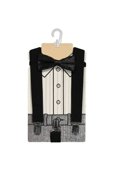 jilly jo Set curea papion negru