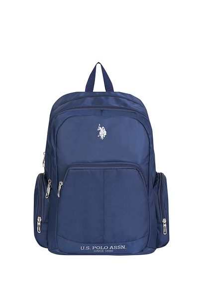 U.S. Polo Assn. Τσάντα φορητού υπολογιστή US Polo Assn 24432-24430 Unisex Navy Blue School Backpack