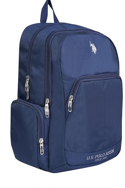 U.S. Polo Assn. Τσάντα φορητού υπολογιστή US Polo Assn 24432-24430 Unisex Navy Blue School Backpack
