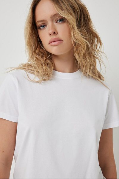 Ardene Basic Crop Short Sleeve Tee