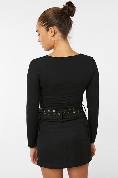 Ardene Crossover Top with Ruching