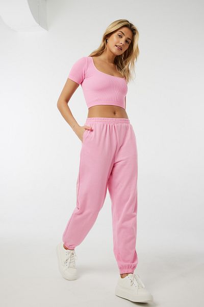 Ardene Solid French Terry Sweatpants