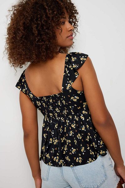 Ardene Floral Babydoll Tank