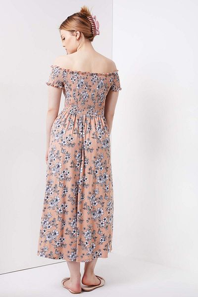 Ardene Floral Tulip-Hem Maxi Dress