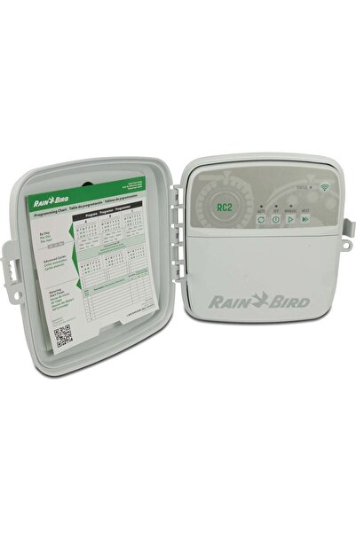Rain Bird Rc2 Wifi Dahil Sulama Kontrol Ünitesi 24V - 8 Istasyonlu Sulama Saati Dış Mekan Korumalı