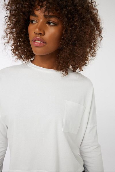 Ardene Basic Boxy Dolman Long Sleeve Tee