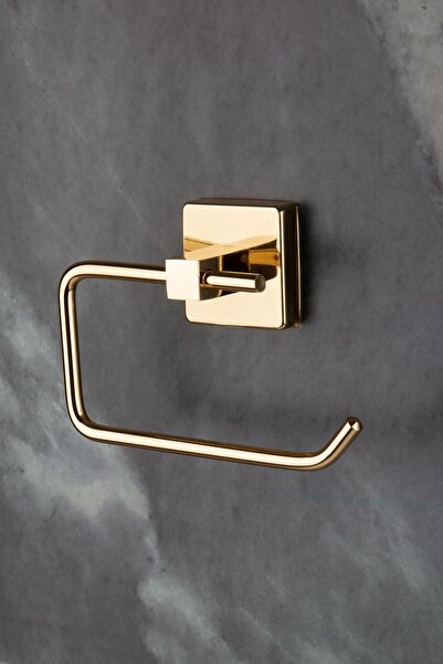 evina Brass Toilet Paper Holder Wc Paper Holder Stainless - Gold